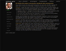 Tablet Screenshot of andreasapitz.com